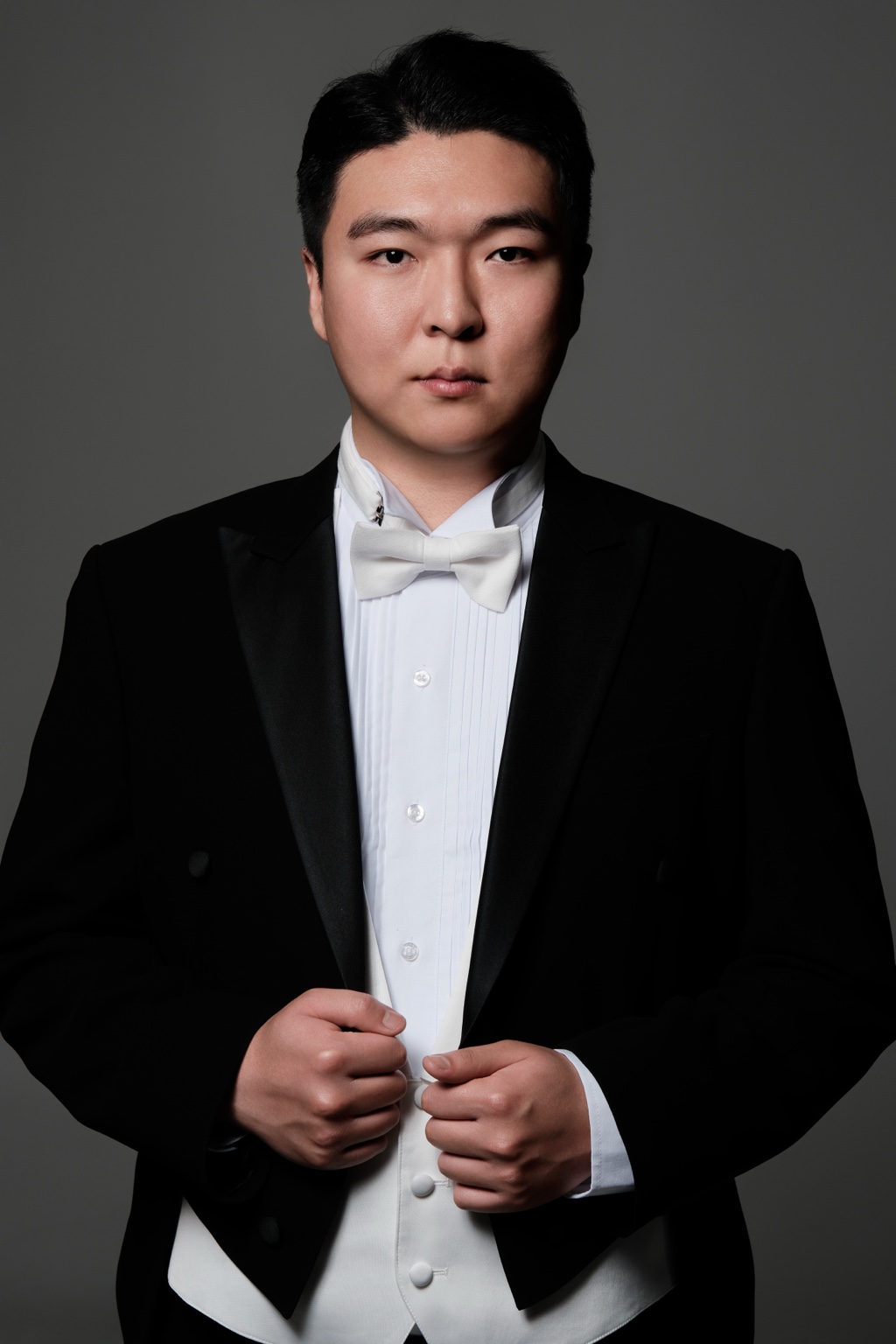 Stephano Park — formal portrait in white tie and black tailcoat